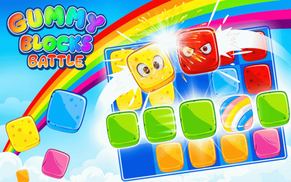 Gummy Blocks Battle: Puzzle Block Game Online