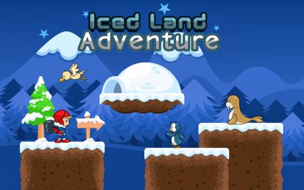 Icedland Adventure - Snowball Platformer Online Game