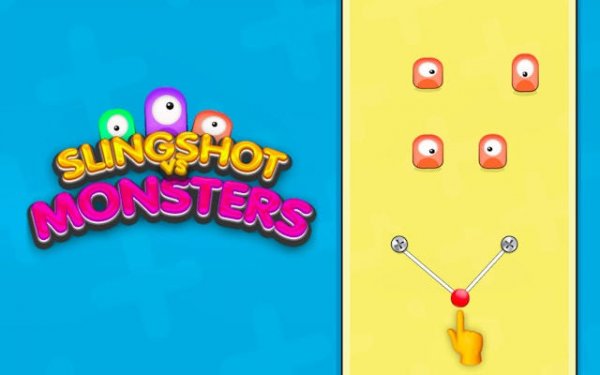 Slingshot Vs Monsters - Online Arcade Shooting Game