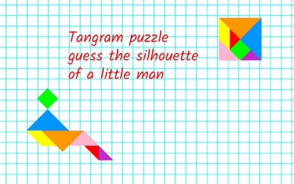 Tangram Puzzle: Guess the Silhouette