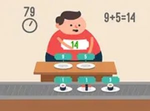 Feed Math Puzzle Game
