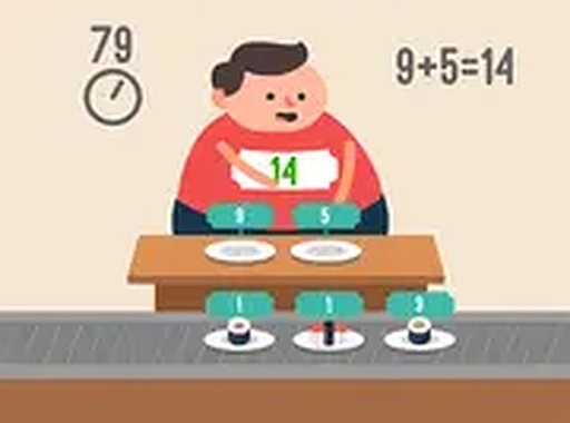 Feed Math Puzzle Game