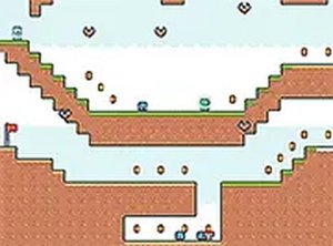 Green and Blue Cuteman Online Game