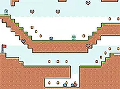 Green and Blue Cuteman Online Game