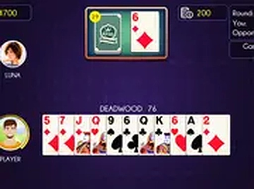 Gin Rummy Online Card Game