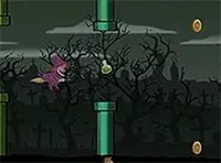 Flappy Witch Flying Game Arcade Game
