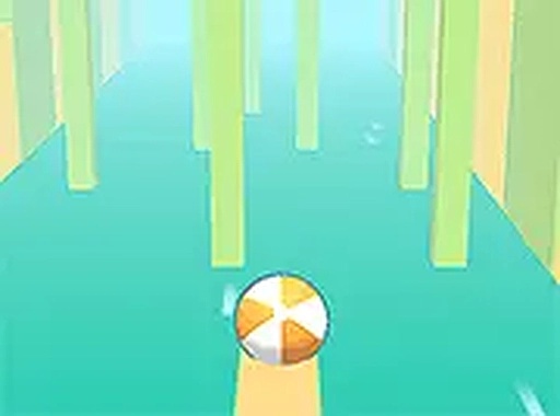 Green Ball 3D Obstacle Game