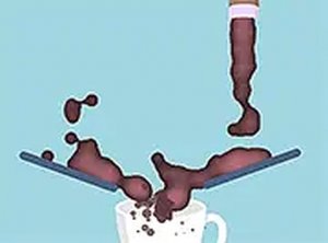 Coffee Rope Physics Puzzle Game