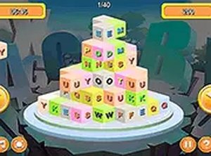 Letter Dimensions 3D Puzzle Game