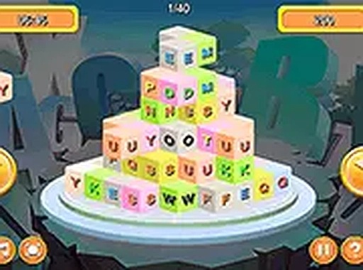 Letter Dimensions 3D Puzzle Game