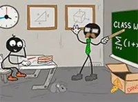 Stickman Escape School Online Puzzle Game